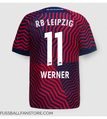 RB Leipzig Timo Werner #11 Replik Auswärtstrikot 2023-24 Kurzarm